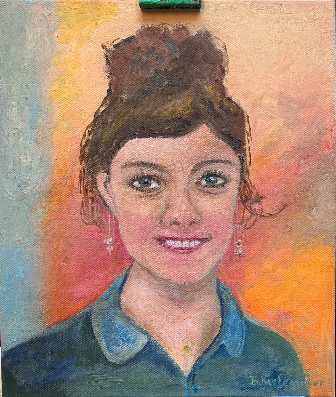 Schilderij: Portret Emmeke