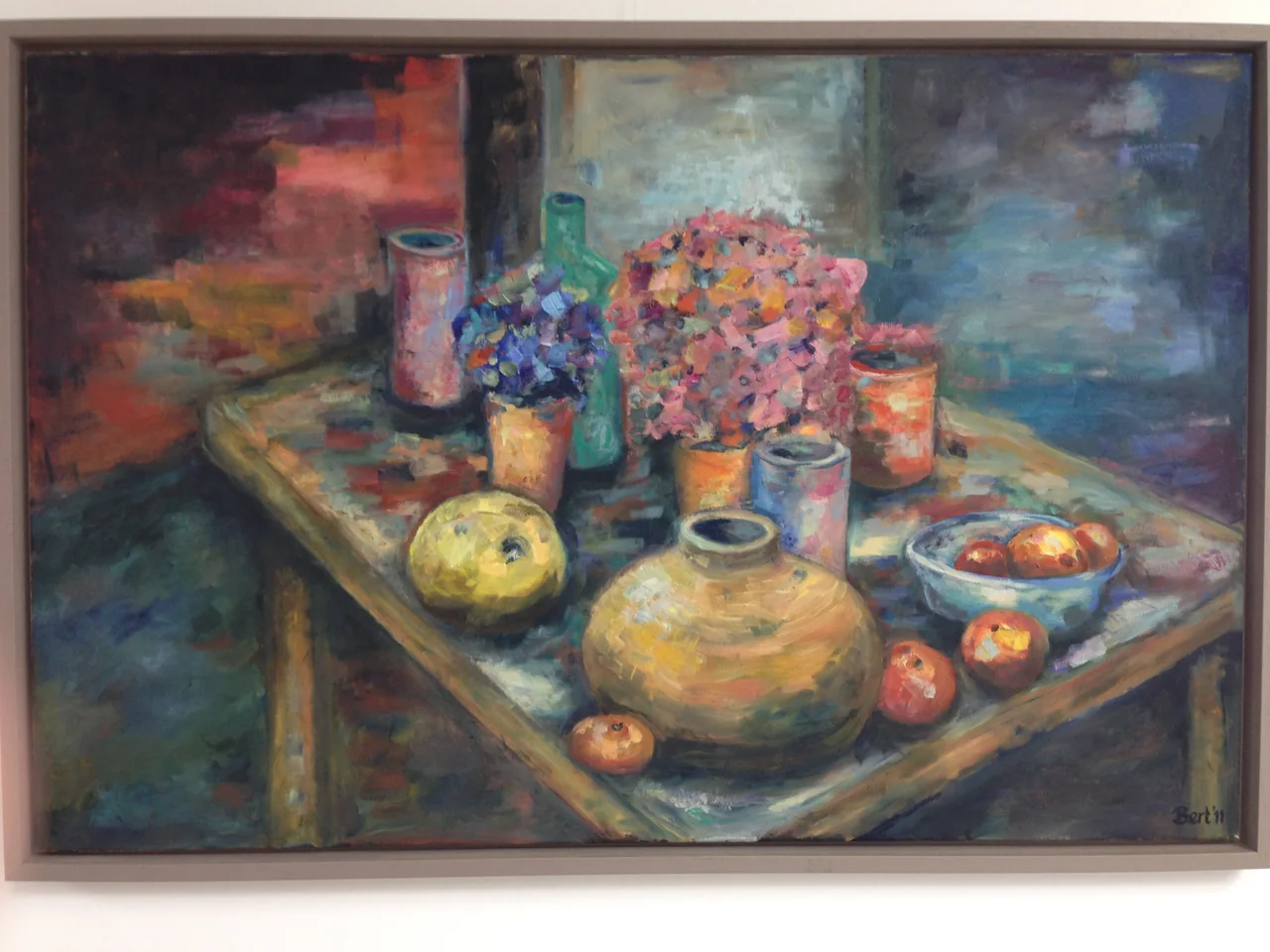 Schilderij: Stilleven met beddenpan