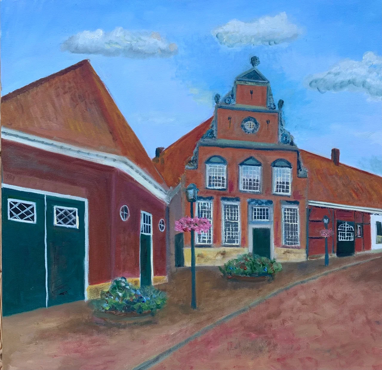 Schilderij: Michoriushuis, Oldenzaal