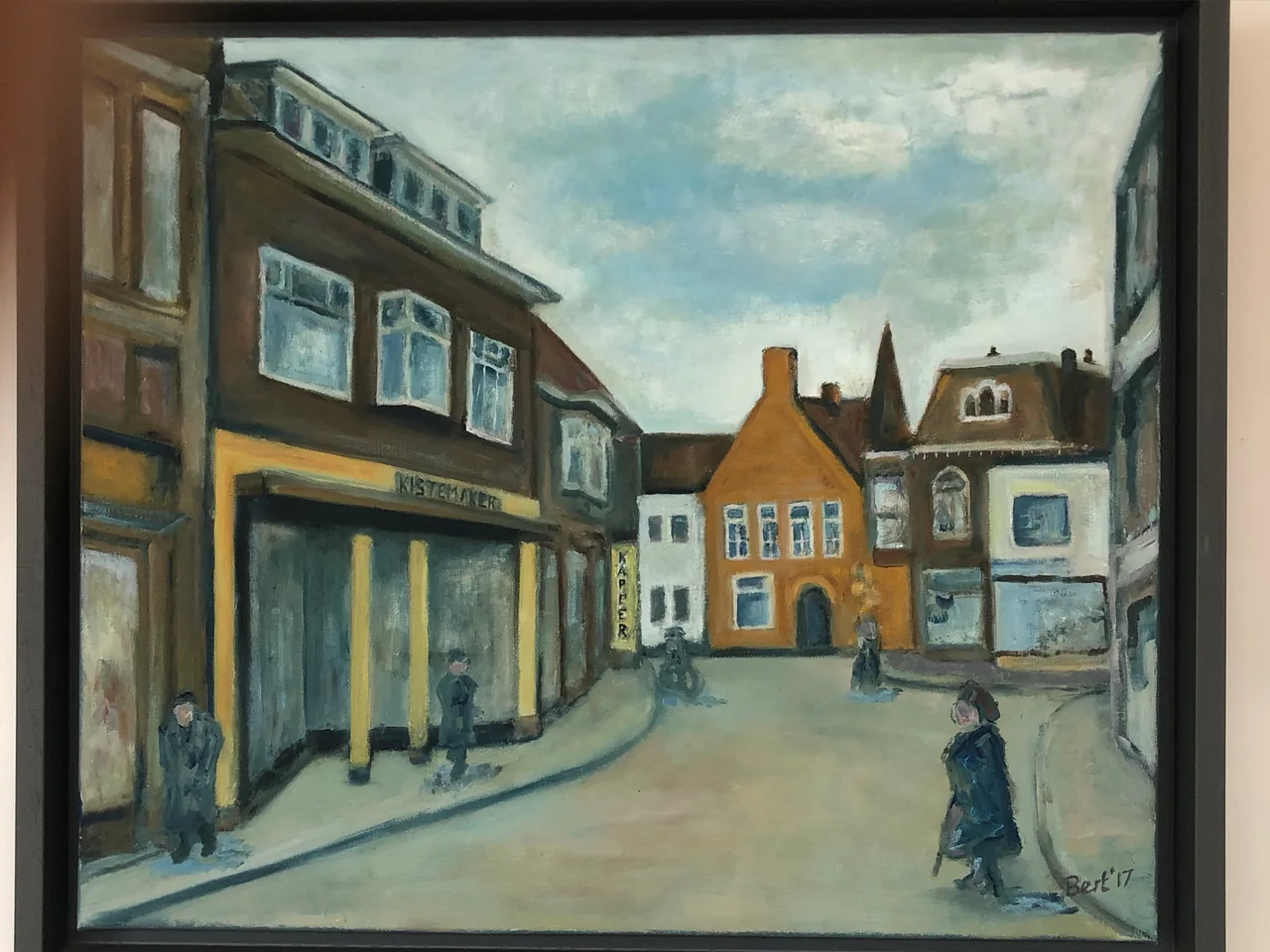Schilderij: Grotestraat, Oldenzaal