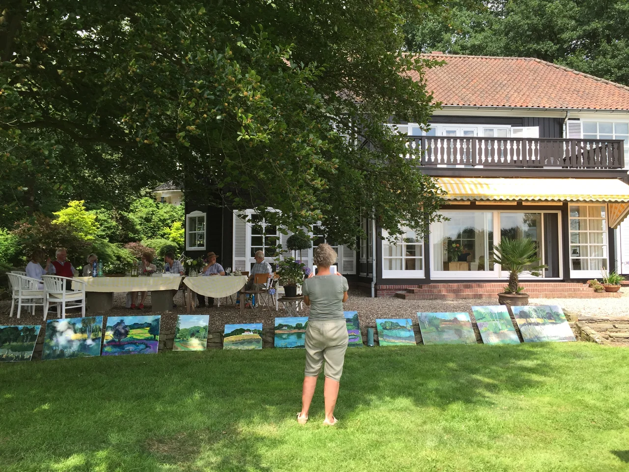 Schilderen op locatie